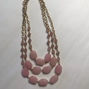 Pink Stone Necklace